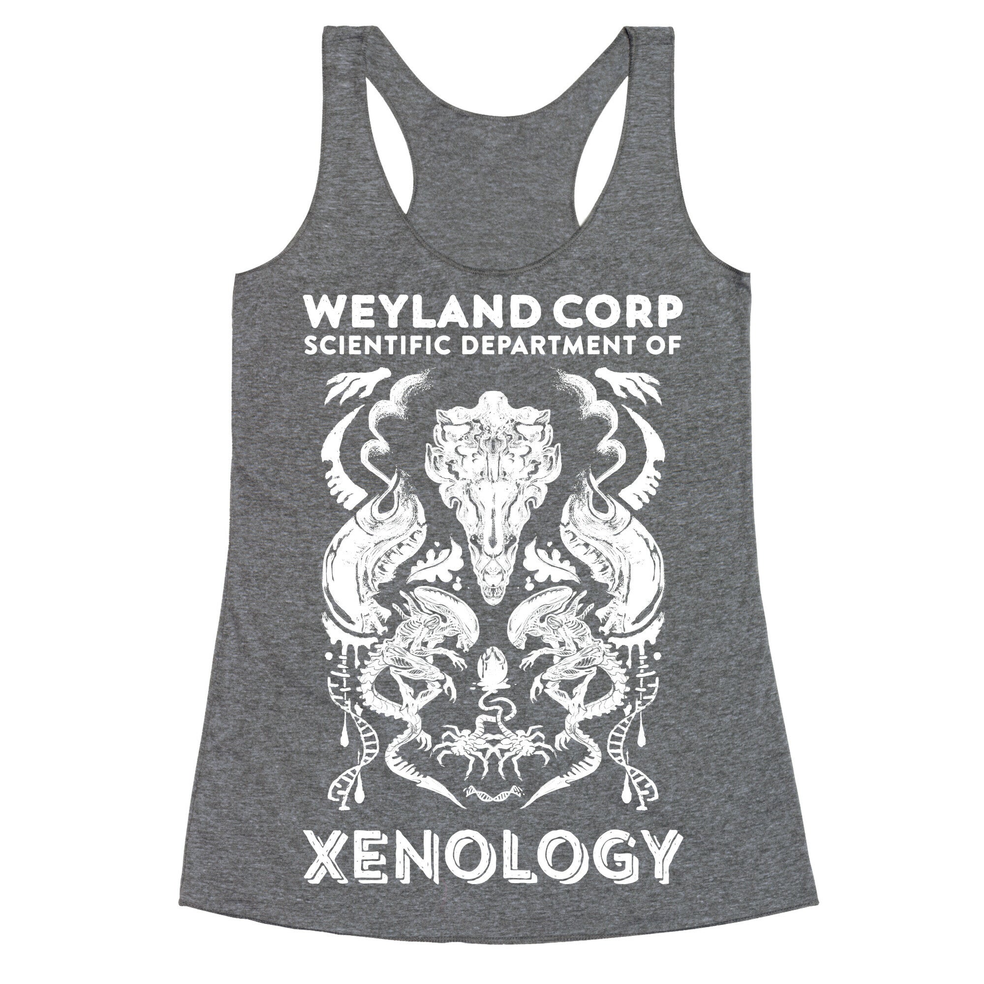 Weyland Corp Scientific Department Of Xenology Racerback Tank